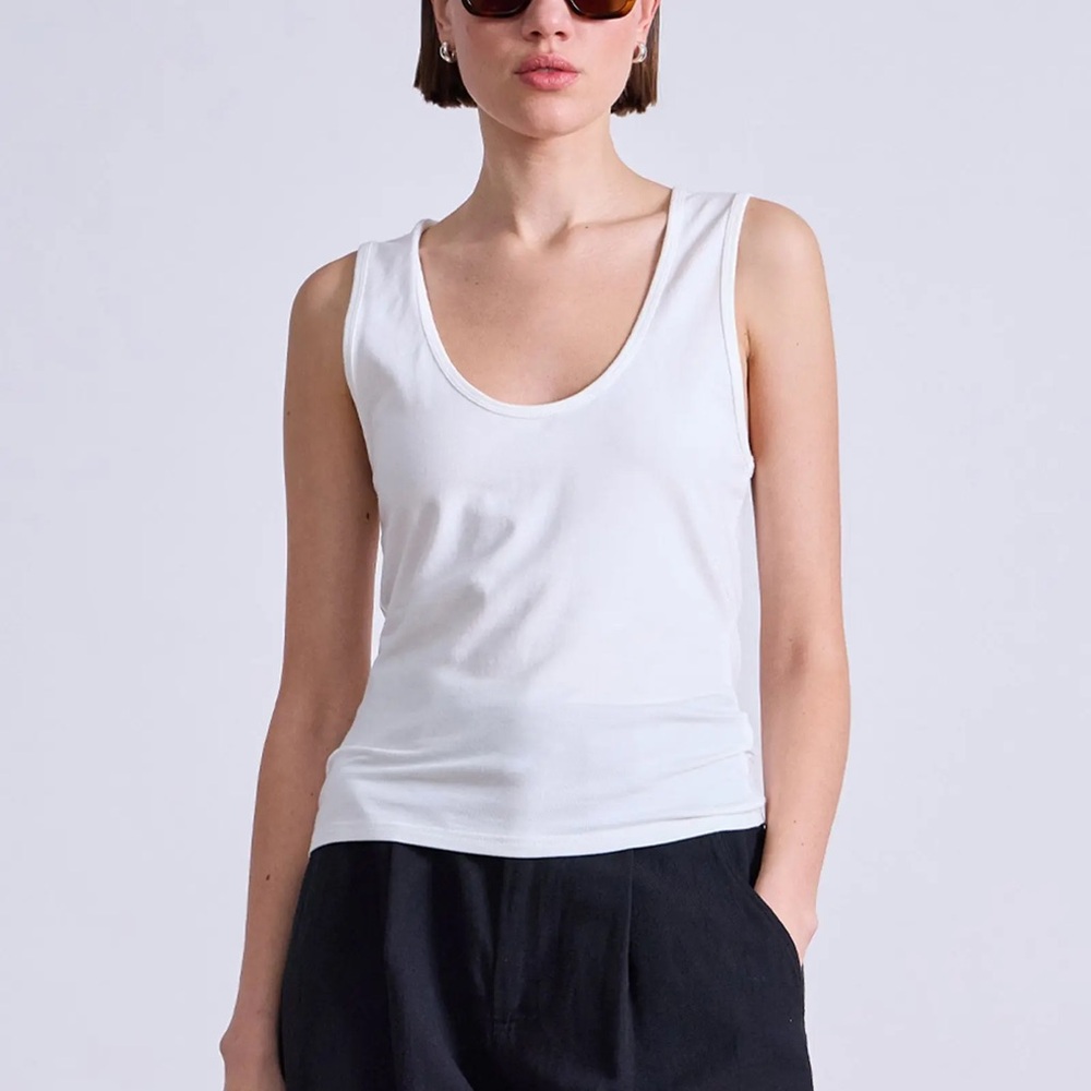 Apiece Apart Uri Low Cut Tank